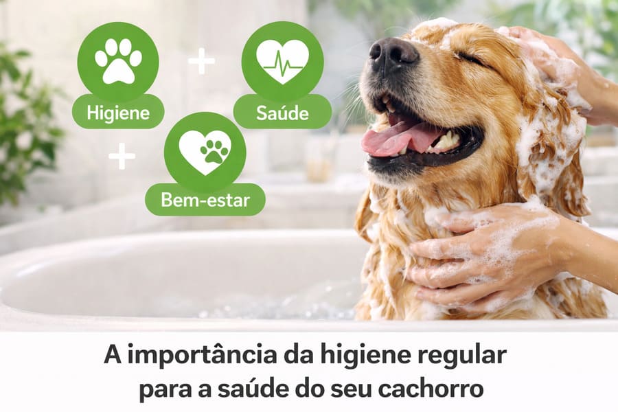 A importância da higiene regular para a saúde do seu cachorro